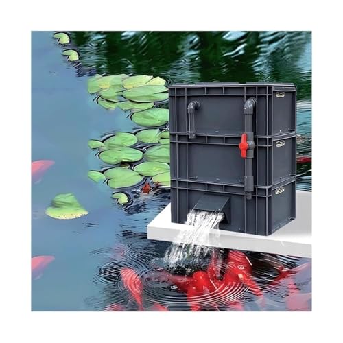 Boîte de filtre cascade externe d'aquarium grand volume pour eau cristalline