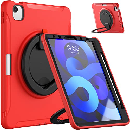 TianTaP[XiPad Air 5 2022A]nhtLbNX^hwr[f[eB[ȑϏՌP[X3wiPad Air 5 10.9C`pیJo[ - /