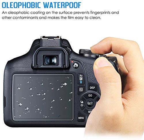 Image of ARMOUR GUARDS 9H Shatterproof Camera Screen Protector Compatible With CANON EOS 7D MARK 2 With Installation kit (Transparent) (Not a Tempered Glass it's UNBREAKABLE) (Pack of 2)