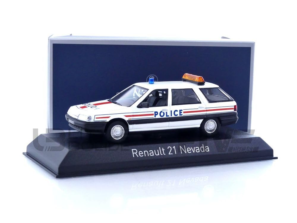 Coffret Norev 1/43 Gendarmerie - Renault Trafic & Renault 21 Nevada