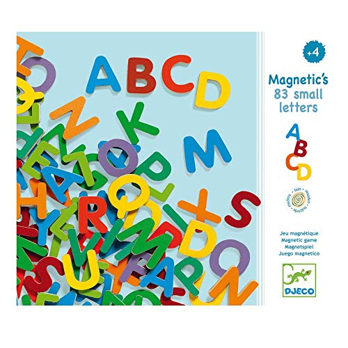 Preisvergleich Produktbild Djeco 83 kleine Buchstabenmagnete
