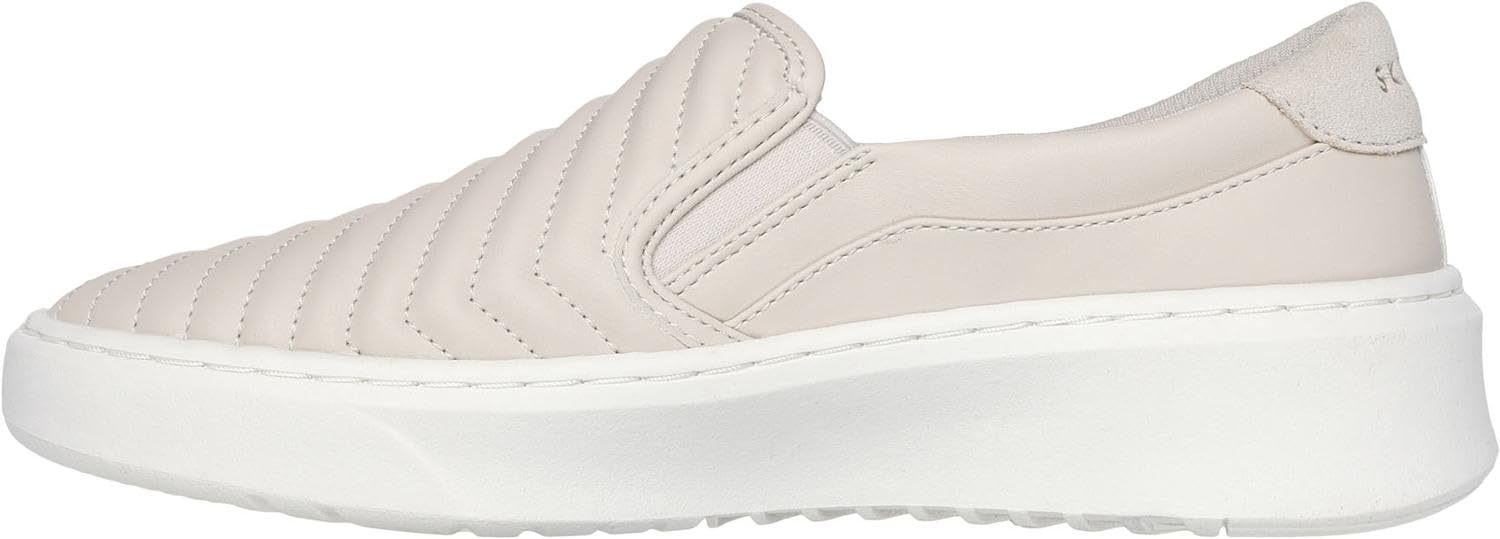 Womens Court Break - Quilted Waves Sneakers, Color Taupe, Size: 11 M US