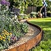 Worth Bordo Per Giardino In Acciaio Pre-arrugginito - Altezza 15 Cm, Lunghezza 6 M, Ondulato, Per Aiuole E Prati - 3