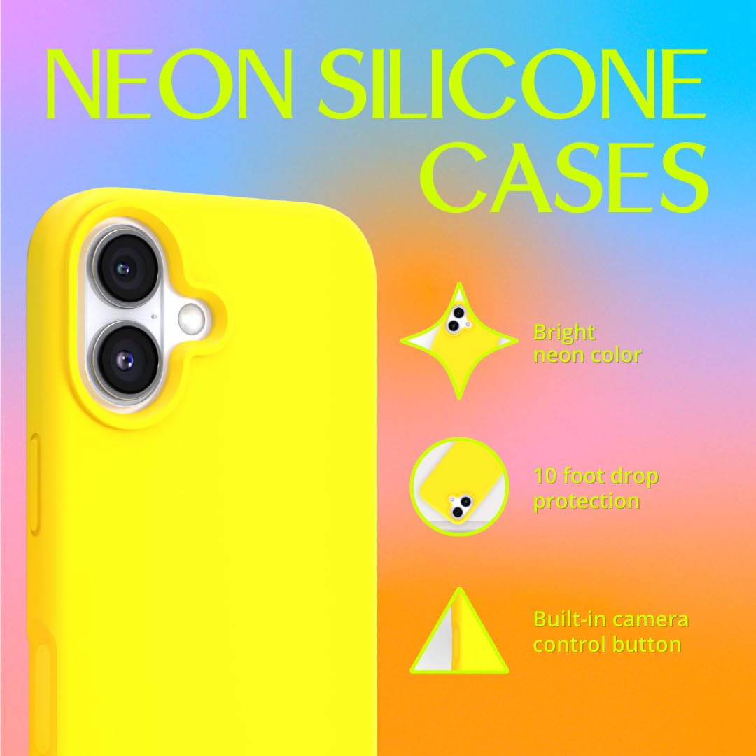 Amazon.com: FELONY CASE for iPhone 16 Plus Silicone Cover, Anti Amazon.com: FELONY CASE for iPhone 16 Plus Silicone Cover, Anti