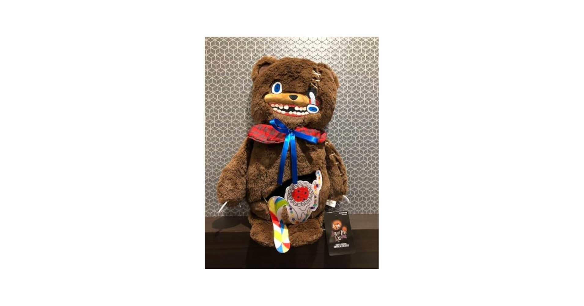 ハミクマ クッション Amazon.co.jp: USJ ユニバ ハロウィン 2023 Hamikuma ハミクマ