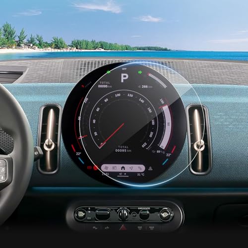 Coleya (2pcs) 2025 2026 Cooper/Countryman/Aceman Screen Protector for Mini 9.4-inch Touchscreen, 2025 Cooper 2 Door/Cooper S 4 Door/Countryman SE ALL4 Accessories High Clarity Protective Film 9.4'
