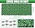 Grooy 48"x 120"(40 sq.ft) Artificial Boxwood Roll Panels with Flowers, UV-Anti Faux Ivy Leaves Privacy Fence Screen, Grass Wall Roll Panels for Indoor Home Decor and Outdoor Garden Backyard