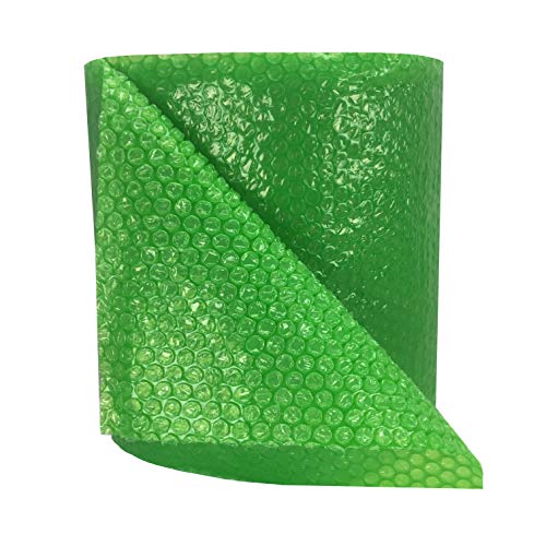 Small Bubble Green Wrap - 60 x 12 Wide perforated every 12