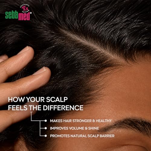 Image of Sebbmed Anti-Hairloss Shampoo - Advanced Hair Care with pH 5.5 Formula for Reduced Hair Fall, Stronger Roots & Healthier Scalp