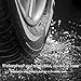 NYTKL Tire Paint Pen for Car, Waterproof Paint Pens Oil-Based Markers for Tire Lettering, Quick Dry Non-Fading Tyre Pen Permanent Drawing Marker for Car Truck Motorcycle Tires (Silver)