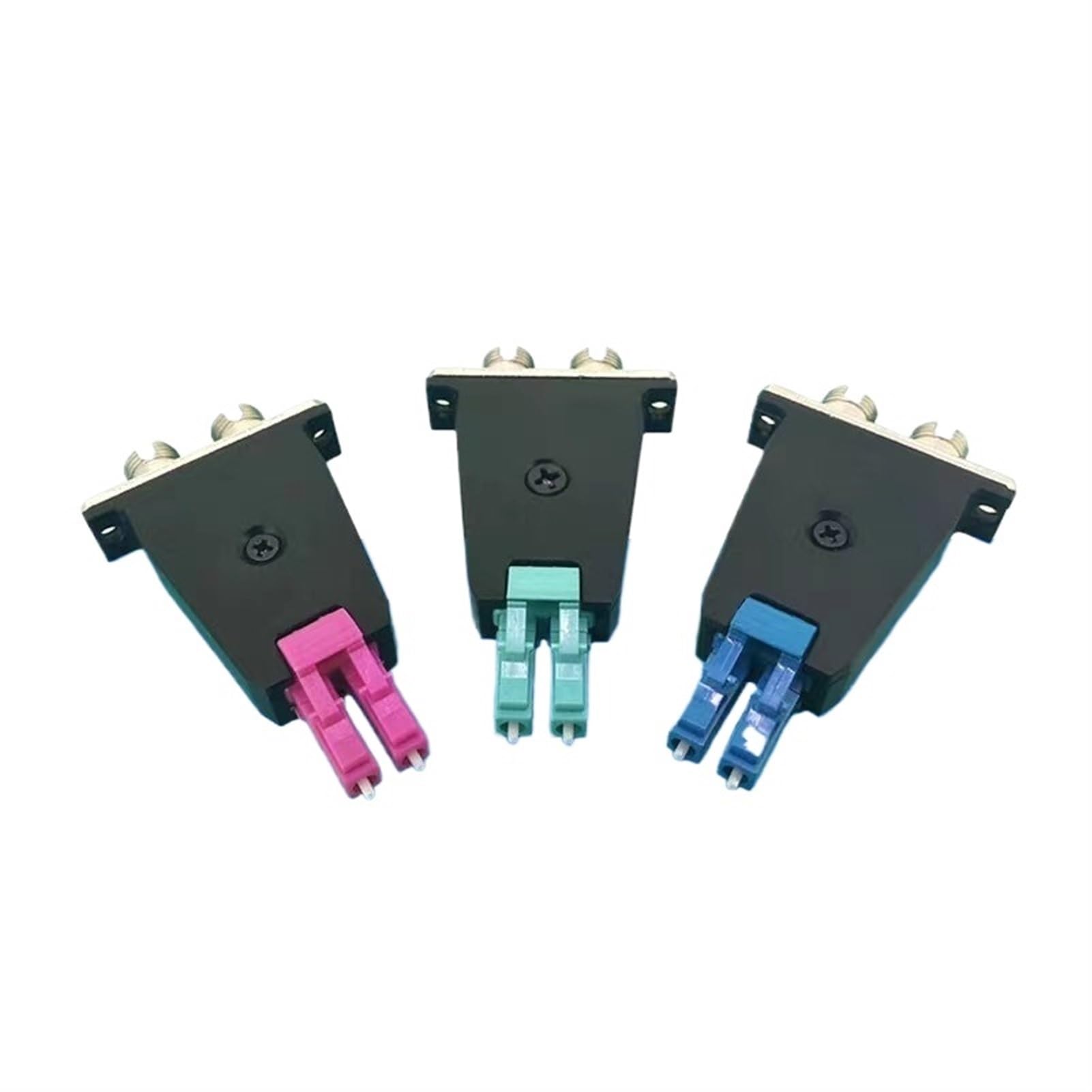 Adaptateur LC FC SC St, 2 pièces, monomode mâle à Femelle, coupleur de Fibre Optique, convertisseur d'interface à Bride(SC UPC-St UPC SM)