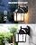 DEWENWILS 2 Pack Dusk to Dawn Outdoor Wall Light Fixture, Wall Lantern Porch Light with Glass Shade, Waterproof Outdoor Wall Sconce Lamp for Garage, Backyard (Classic)