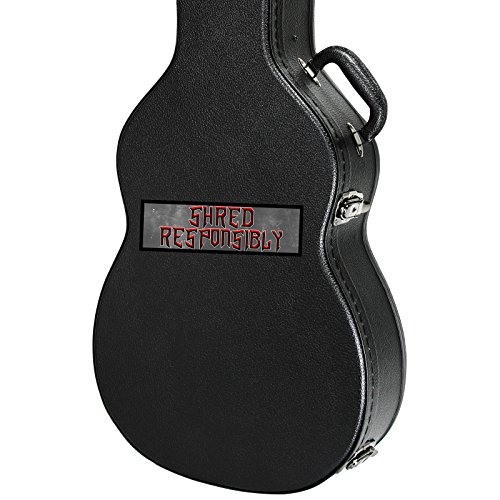 Shred Responsibly Guitar Instrument Case Sticker - 5