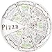 BRUNNER melamina stoviglie stoviglie da pizza piatto 37,5  Pizza Set pezzi