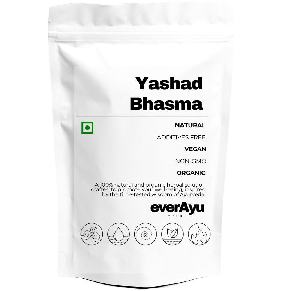 Yashad Bhasma 50gm – Jasad Bhasma | यशद भस्म | Ayurvedic Zinc Calx (Purified Form) | Traditional Ayurvedic Mineral Preparation | 50gm-image-49