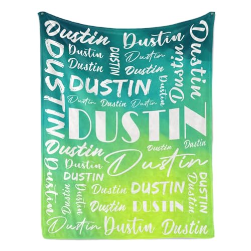 Name Blanket Personalized Name Blanket Customized Blanket with Name Text for Adult Kid Birthday Christmas Mothers Fathers Valentines Day Gift