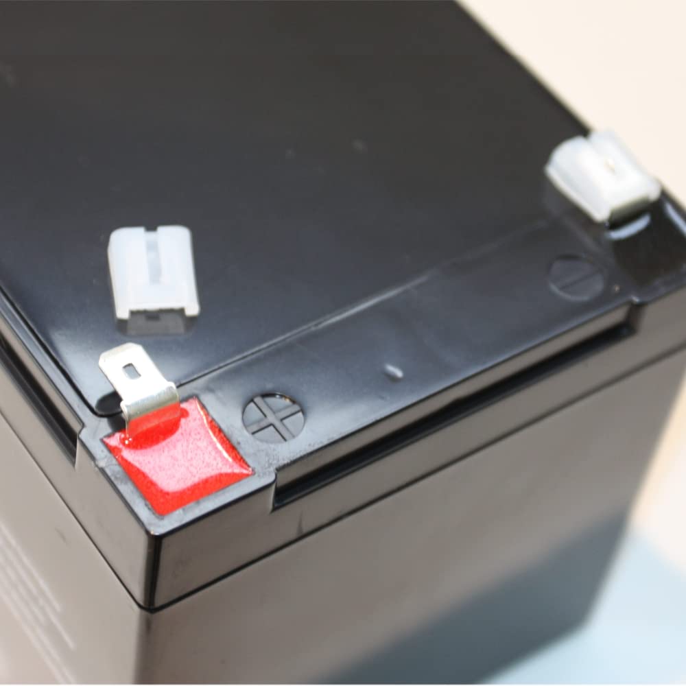 DSK Batería de Plomo Gel Sellada VRLA 12V 12Ah Recargable sin Mantenimiento para Respaldo, Movilidad y Uso Cíclico. Alta Durabilidad Larga Vida útil. Compatible con terminales F1 y F2