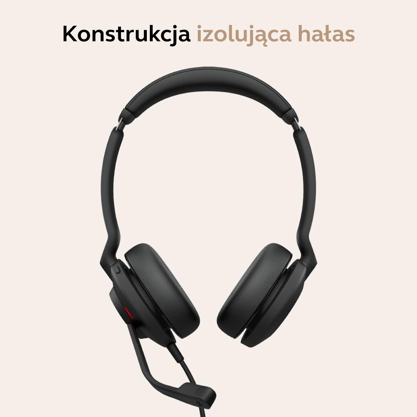 Jabra Evolve2 30 SE - USB-A/USB-C - przewodowy podwójny zestaw słuchawkowy certyfikowany dla platform UC