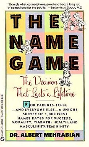 The Name Game 0451172620 Book Cover