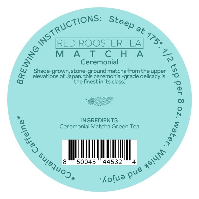 Té Matcha Ceremonial en lata 2.5oz miniatura 3