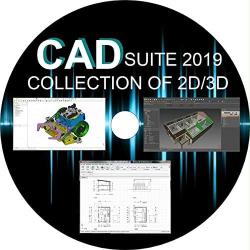 CAD 2D/3D Drawing - DXF Compatible Draw Software - 6 FULL PROGRAMS YOU ...