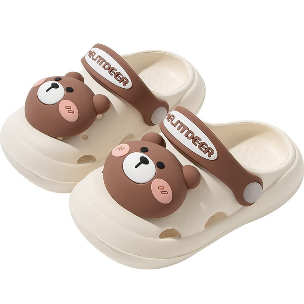 NW Kids Cute Clogs Garden Shoes Toddler Boys Girls Non-Slip Soft EVA Slides Slippers Indoor Outdoor Waterproof Children Water Shower Beach Pool