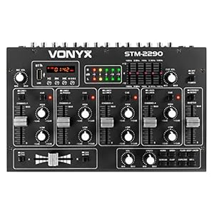 Vonyx STM-2290 8-Kanal DJ-Mixer