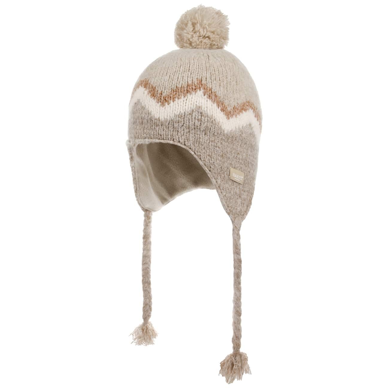Barts Lotey Peruvian Hat Knit Beanie (One Size - Beige)