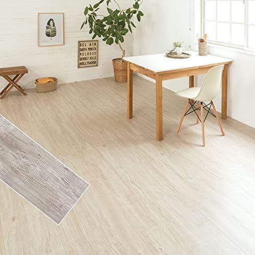 フロアタイル シート 貼るだけ フローリングタイル 12枚セット No 4ペインテッドコテージオーク