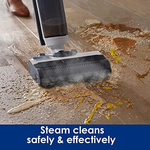 Tineco FLOOR ONE S5 Steam Smart Wet-Dry Vacuum Cleaner and Steam Mop for Hard Floors with Digital Display and Long Run Time, Great for Sticky Messes