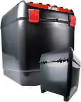 Baú Bauleto Entregadores Moto 100 Litros Cg Titan Fan150/160