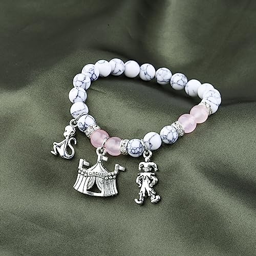 TGBJE Circus Lovers Circus Themed Gift Life Is A Circus Enjoy The Show Circus Charm Bracelet Circus Showman Inspired Gift Circus Tent Jewelry4