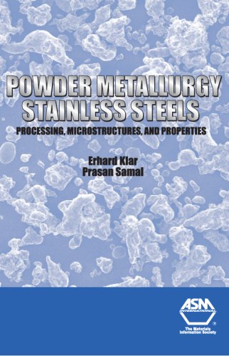 Buy Powder Metallurgy Stainless Steels: Processing, Microstructures, and Properties — BookShops.in