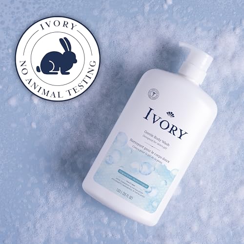 Ivory Body Wash, Designed for the Whole Family, Gentle Formula, Free of Dyes Heavy Perfumes Parabens Phthalates & Silicones, Original Scent, 35 oz - Image 6