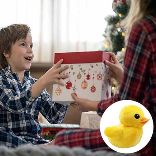 Kiuiom Gelbe Ente Weiche Plüschtier,Plüsch Gelbe Ente Weich Füllen Tiere Spielzeug,Gelb Ente Kuscheltier,Entes Plüschtier,Entes Stofftier Plüschtiere,Süßes Flauschiges Plüschtiere