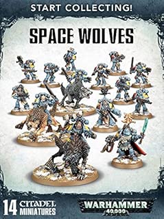 Games Workshop Warhammer 40k Start Collecting: Space Wolves (8th Edition) - coolthings.us