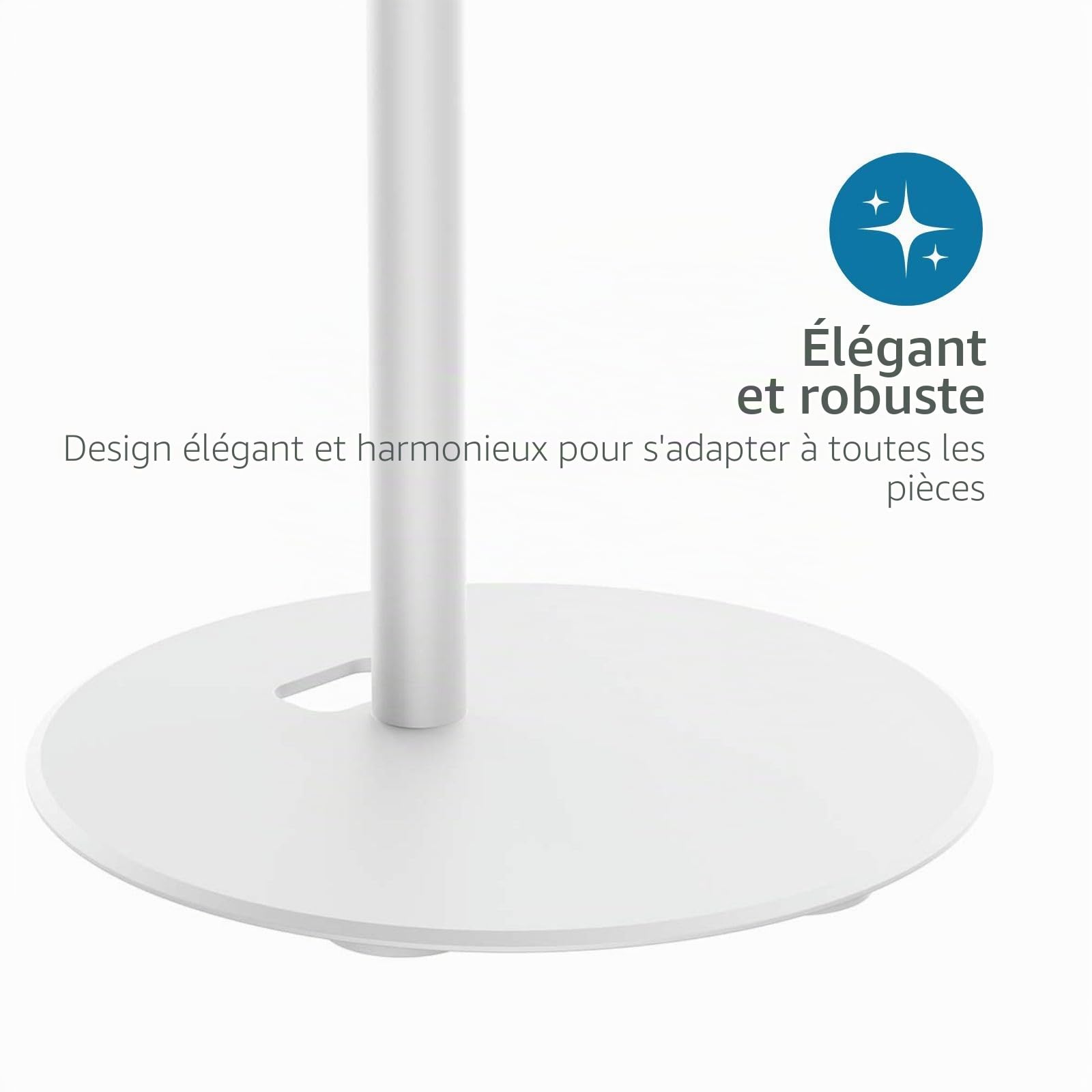NEDIS Mountage pour Haut Parleur - Compatible avec: Sonos Era300 - Support - 5 kg - Fixe - ABS/Métal - Blanc