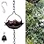 Invech Rain Chains for Gutters, 12.5FT Outside Rain Chains with 12 Cups, Umbrella Shaped Rain Catcher Chain with Bell for Eaves Drainage, Replacement for Downpout