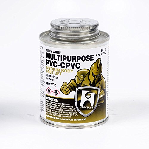 Hercules cemento multiuso PVC 8oz miniatura 1