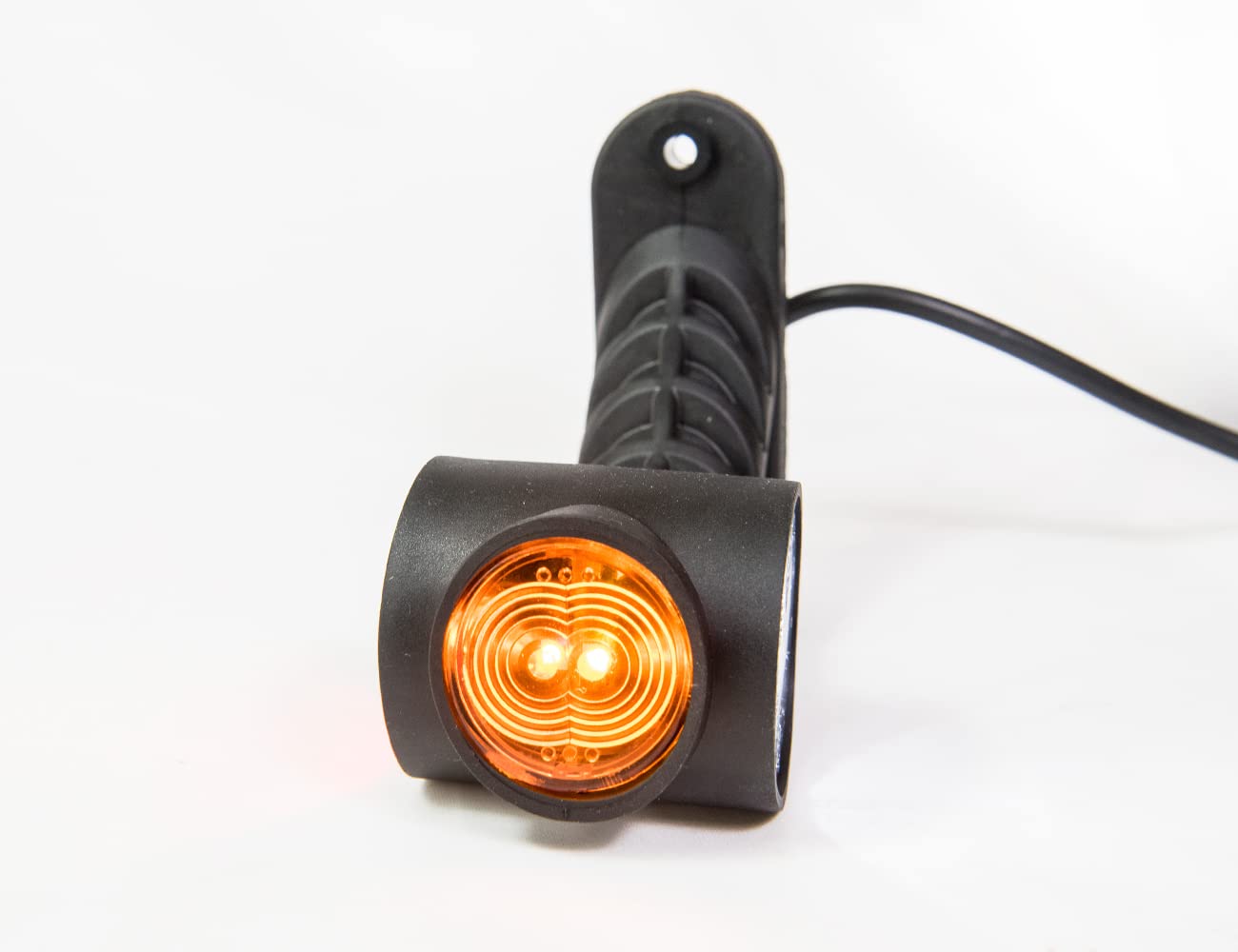 Web Truck 2 x LED gomma luce laterale 12V 24V con approvazione E posizione luce auto camion caravan auto lampada luce bianco rosso arancio