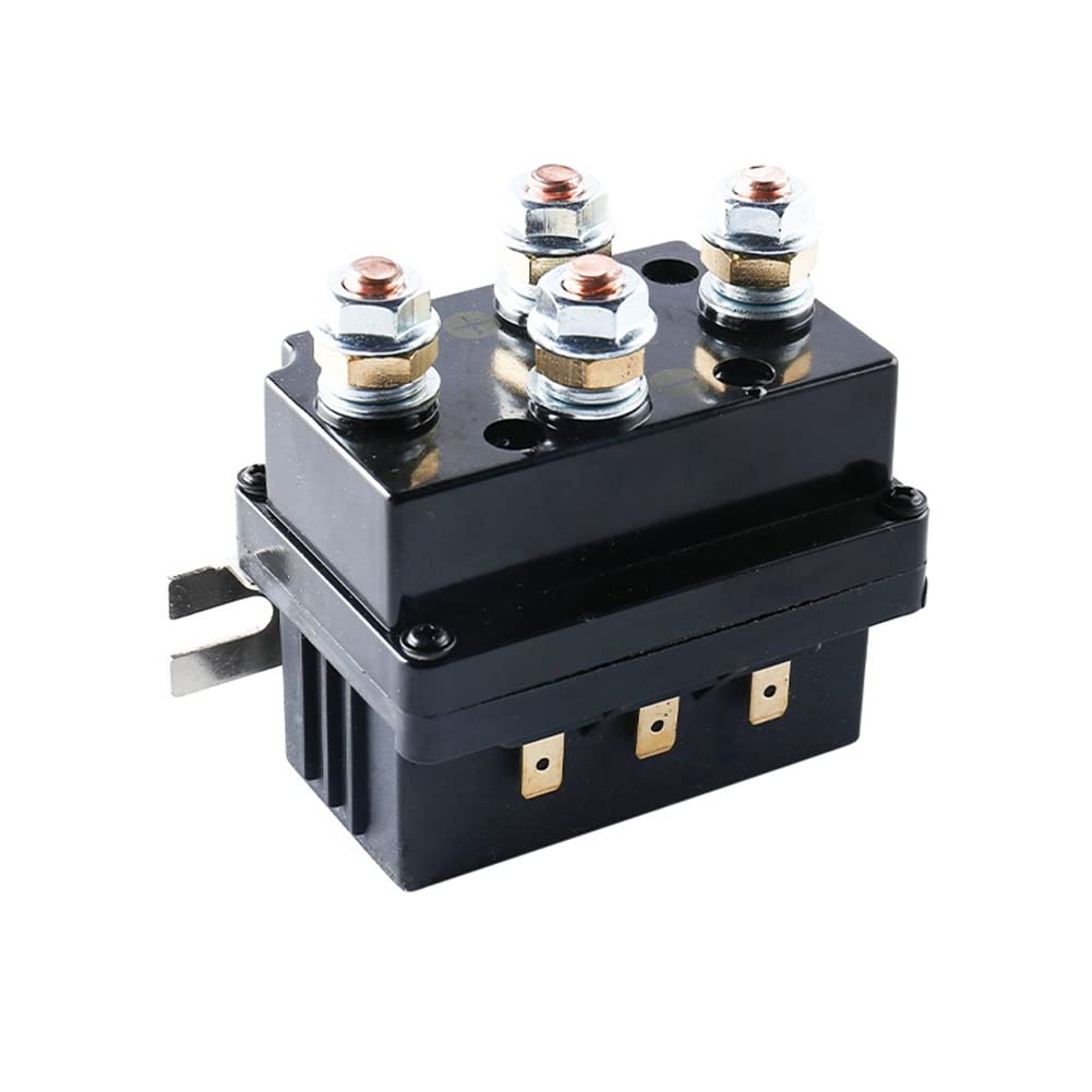 Relais de solénoïde de treuil 12V 500A pour commande de treuil universel 4WD - 8
