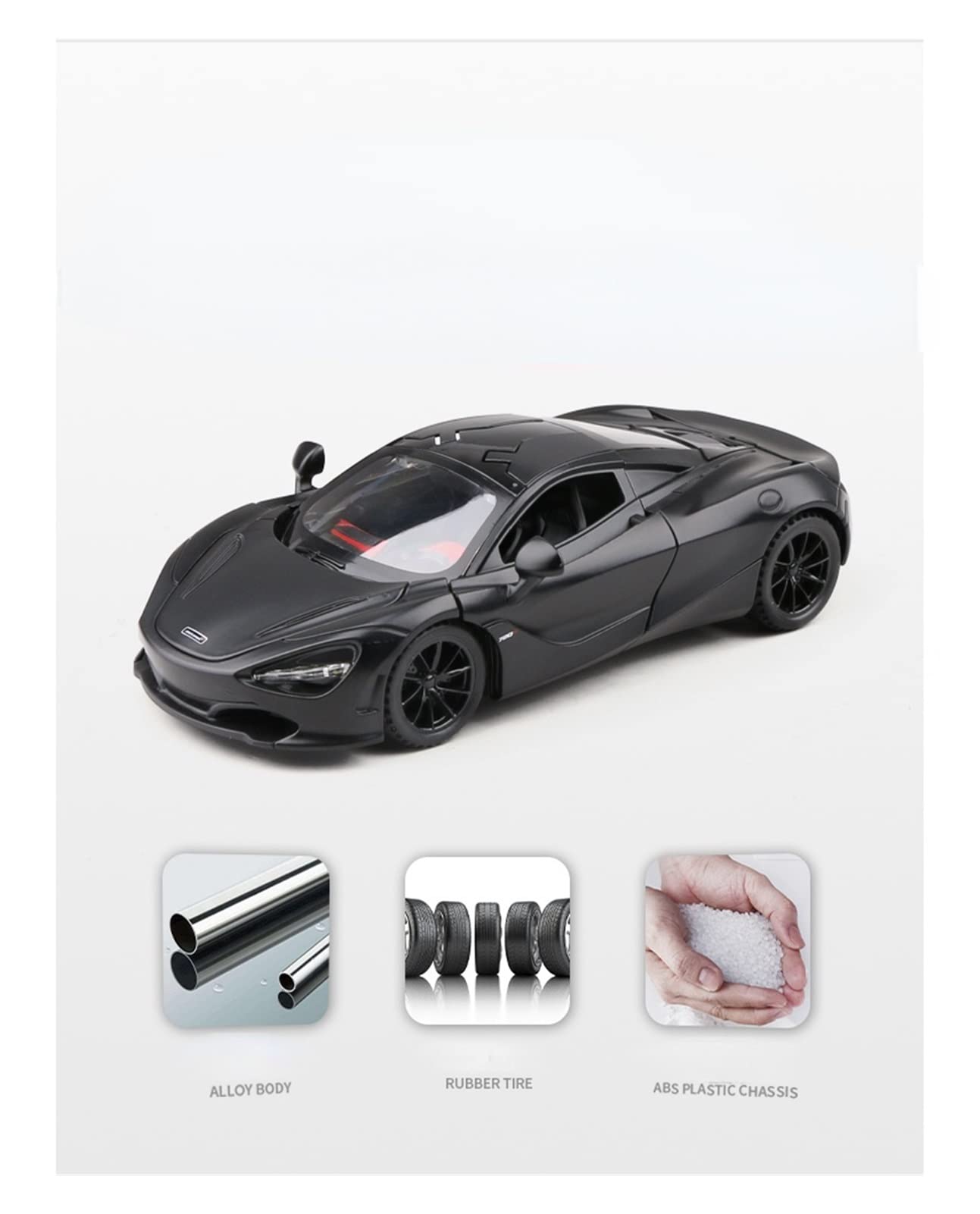 Amazon.com: MING ZHEN Toy car Model 1/32 for McLaren 720S
