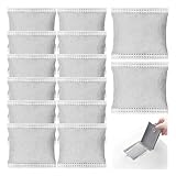 Joworthy 50 Pcs Activated Carbon Odor Eliminator Replacement for Hooded Cat Litter Box, Odor Remover Refills, Coconut Shell Charcoal Bags for Pet Odor Control