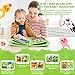 Montessori Spielzeug ab 1-3 Jahre, 20 in 1 Busy Board Weichem Filzbuch für Frühe Bildung, Quiet Book mit Bauernhof Thema, Busy Book für Autofahrten, Geschenk Spielzeug ab 1-2-3-4 Jahre Mädchen Jungen