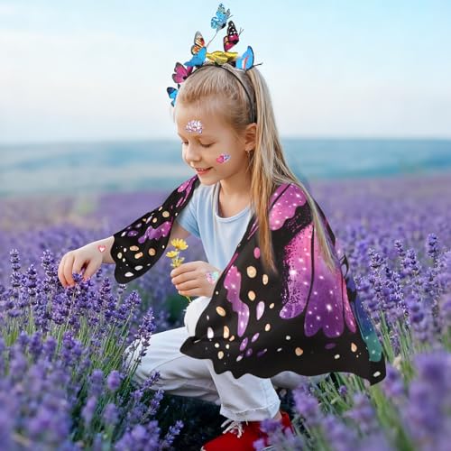 5PCS Disfraz de Mariposa para Niñas miniatura 5