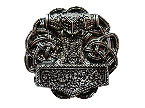 Alaani Thorshammer Mjölnir Viking Wikinger Gürtelschnalle Buckle Mod. 3 Cover