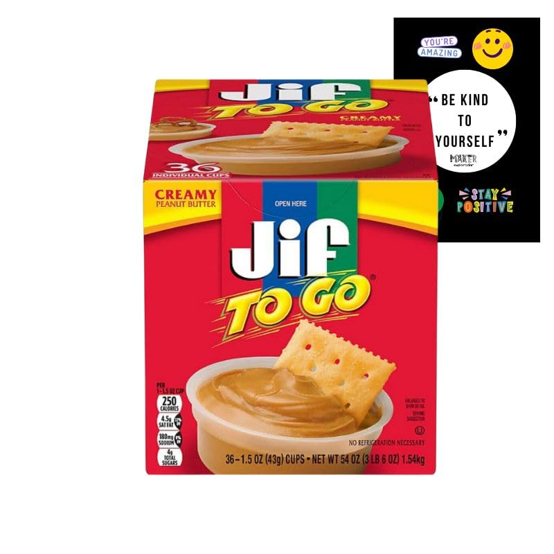 maker explorador Jif-To-Go Creamy Peanut Butter 36 ct.