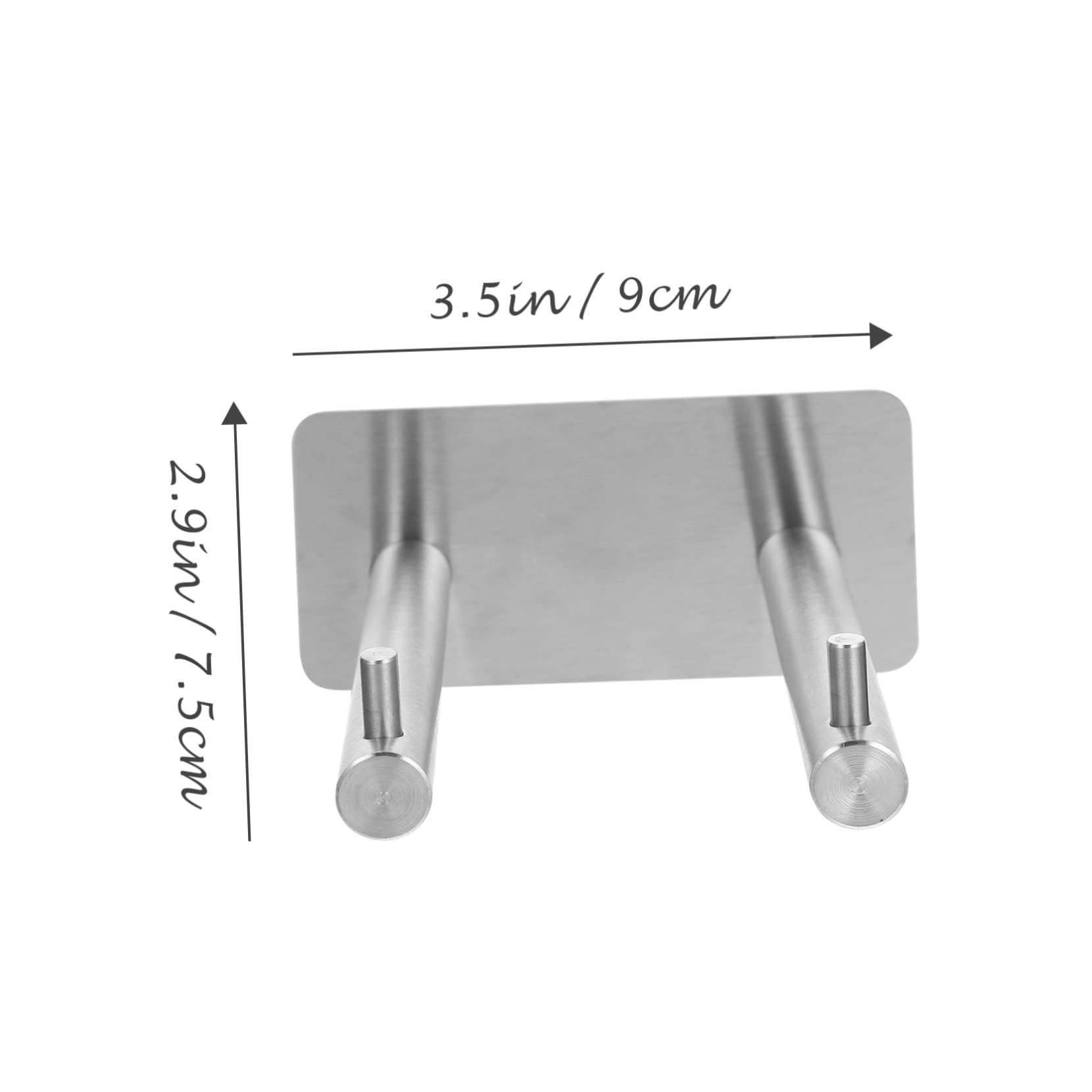 Unomor Hair Dryer Hanger Wall-Mounted Storage Bracket Lightweight Sturdy Construction