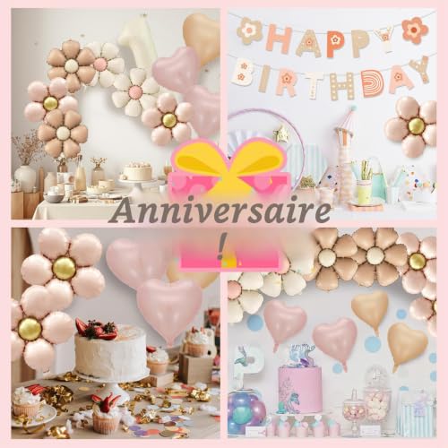 Huahuanghui 12 Pièces 1 An Decoration Anniversaire Marguerite, – vue 5