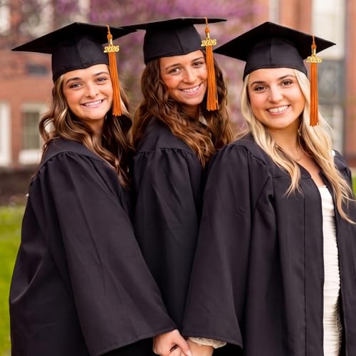 Image of GraduationMall Single&Multiple Color Graduation Tassel with 2026 Year Charm 9 inch